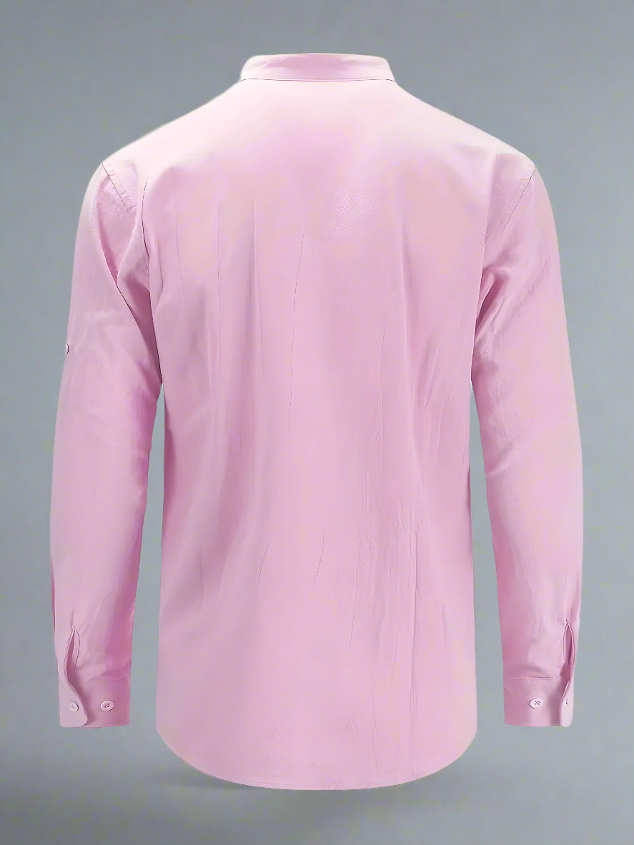 Men's Oversized Linen Shirt | Lightweight Long Sleeve