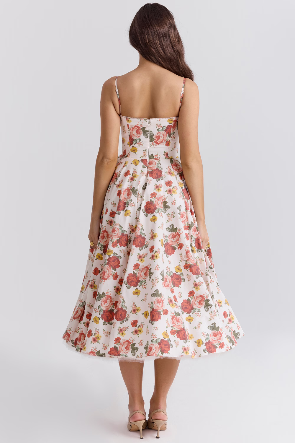Women's Elegant Strapless Summer Dress | Casual Midi