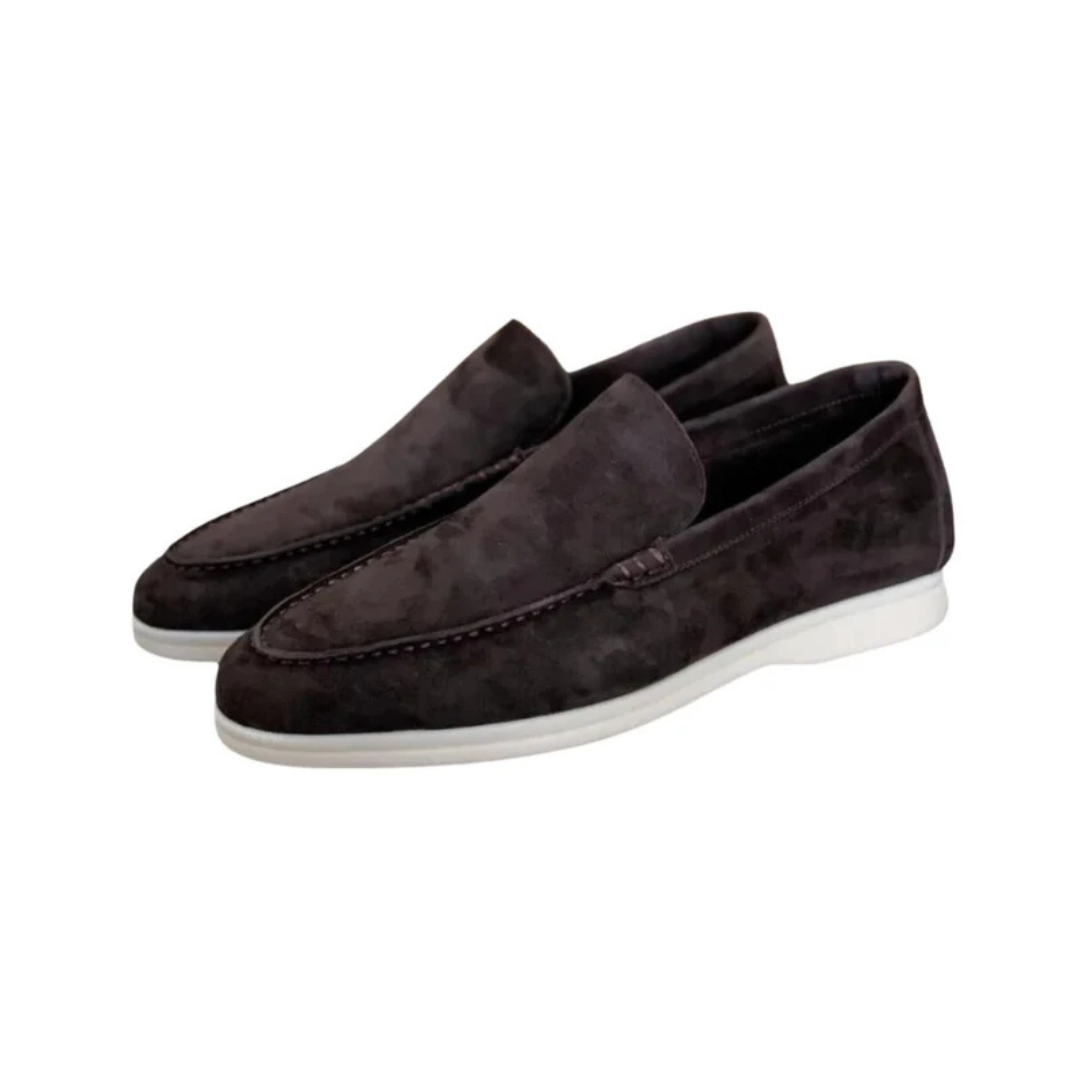 Men’s Barefoot Suede Loafers Shoes | Casual Moccasins