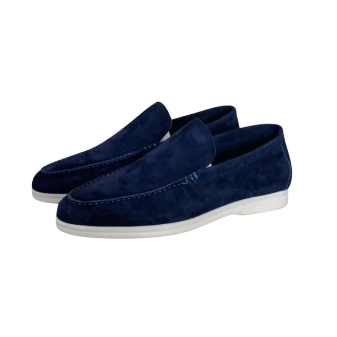 Men’s Barefoot Suede Loafers Shoes | Casual Moccasins