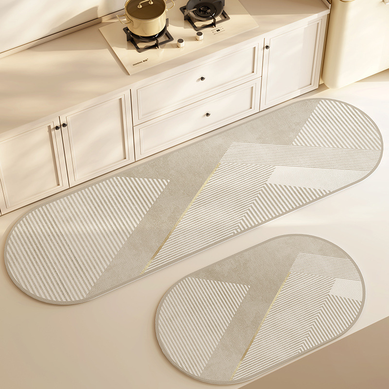 Non-Slip Absorbent Bath Mat for Bathroom and Kitchen Floors