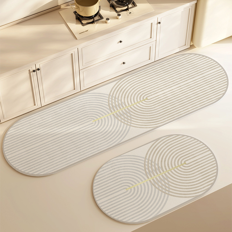 Non-Slip Absorbent Bath Mat for Bathroom and Kitchen Floors