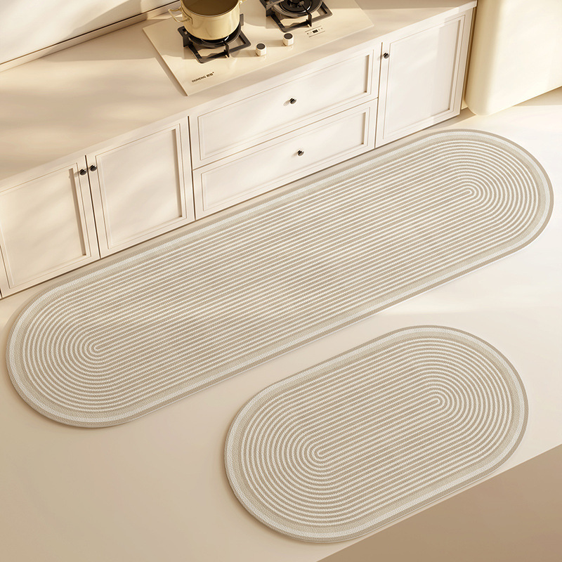 Non-Slip Absorbent Bath Mat for Bathroom and Kitchen Floors