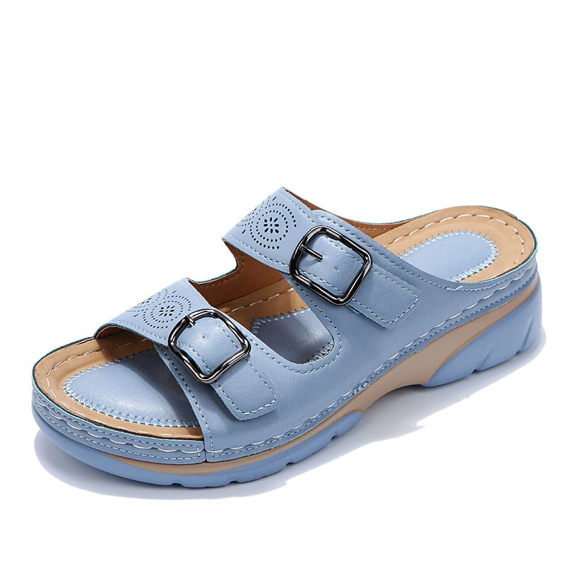 Women’s Orthopedic Arch Support Sandals | Work Comfort Slides