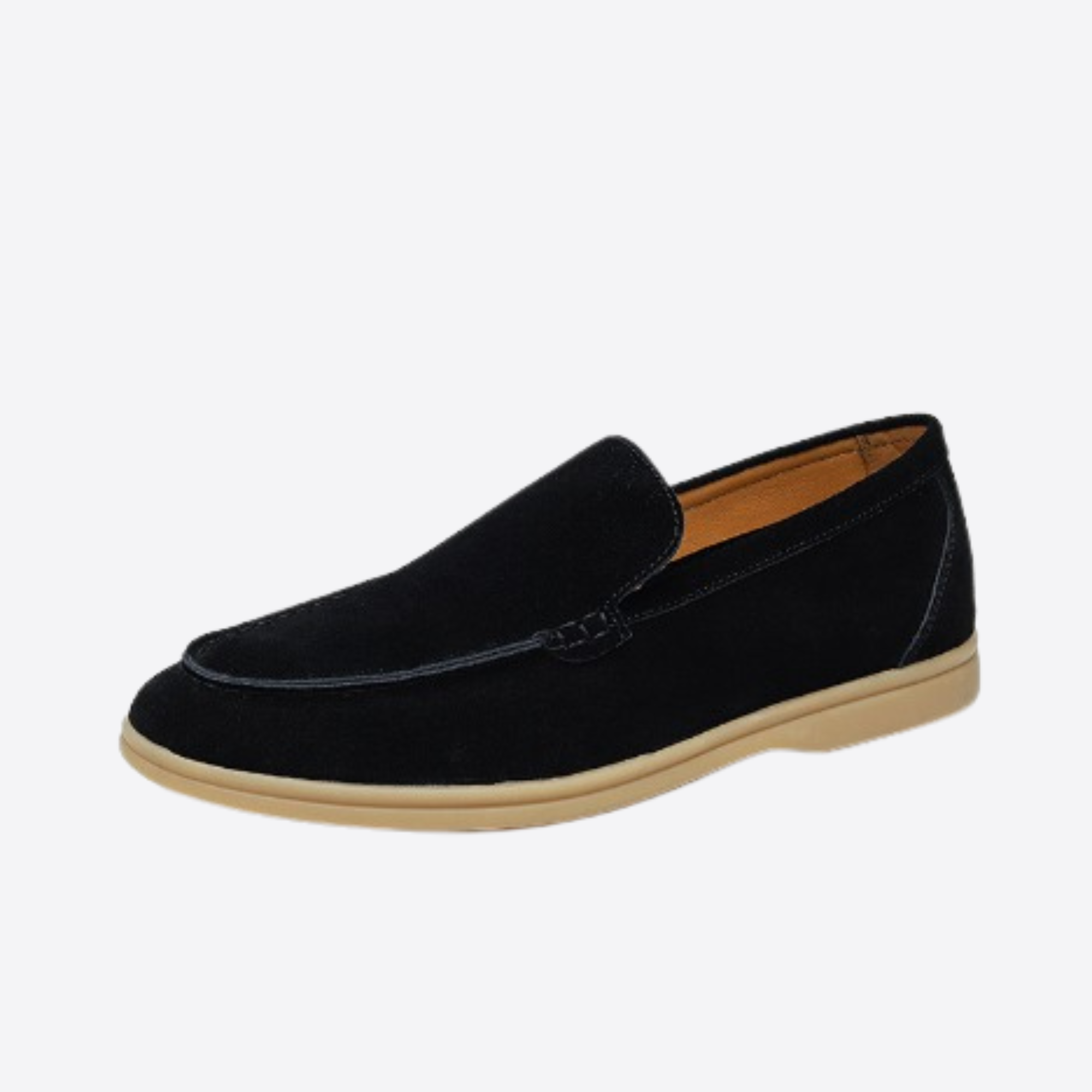 Men's Barefoot Suede Loafers | Lightweight Slip-On Shoes