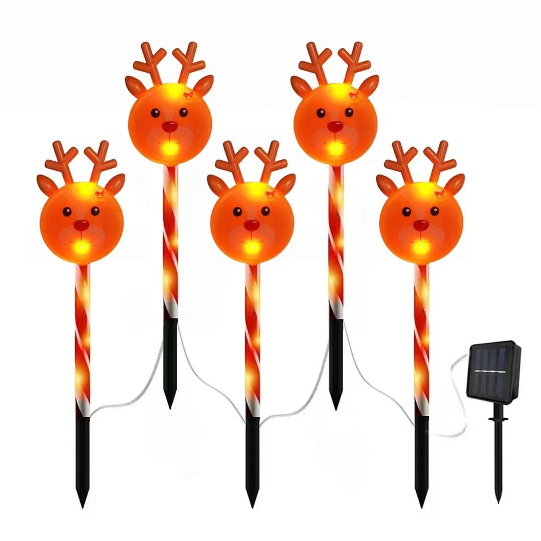Christmas Pathway Light Outdoor Solar Garden Decoration Stake