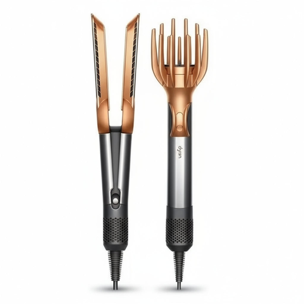 2-in-1 Blow Dryer Hair Straightener Fast Drying Sleek Styling Tool 0