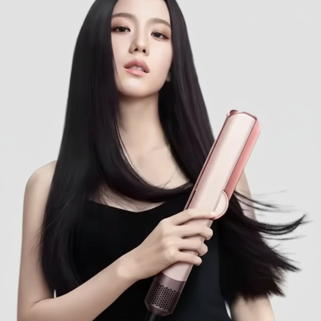 2-in-1 Blow Dryer Hair Straightener Fast Drying Sleek Styling Tool 1