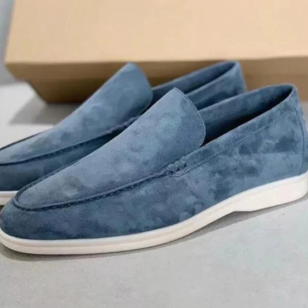 Men’s Barefoot Suede Loafers Shoes | Casual Lightweight Fit