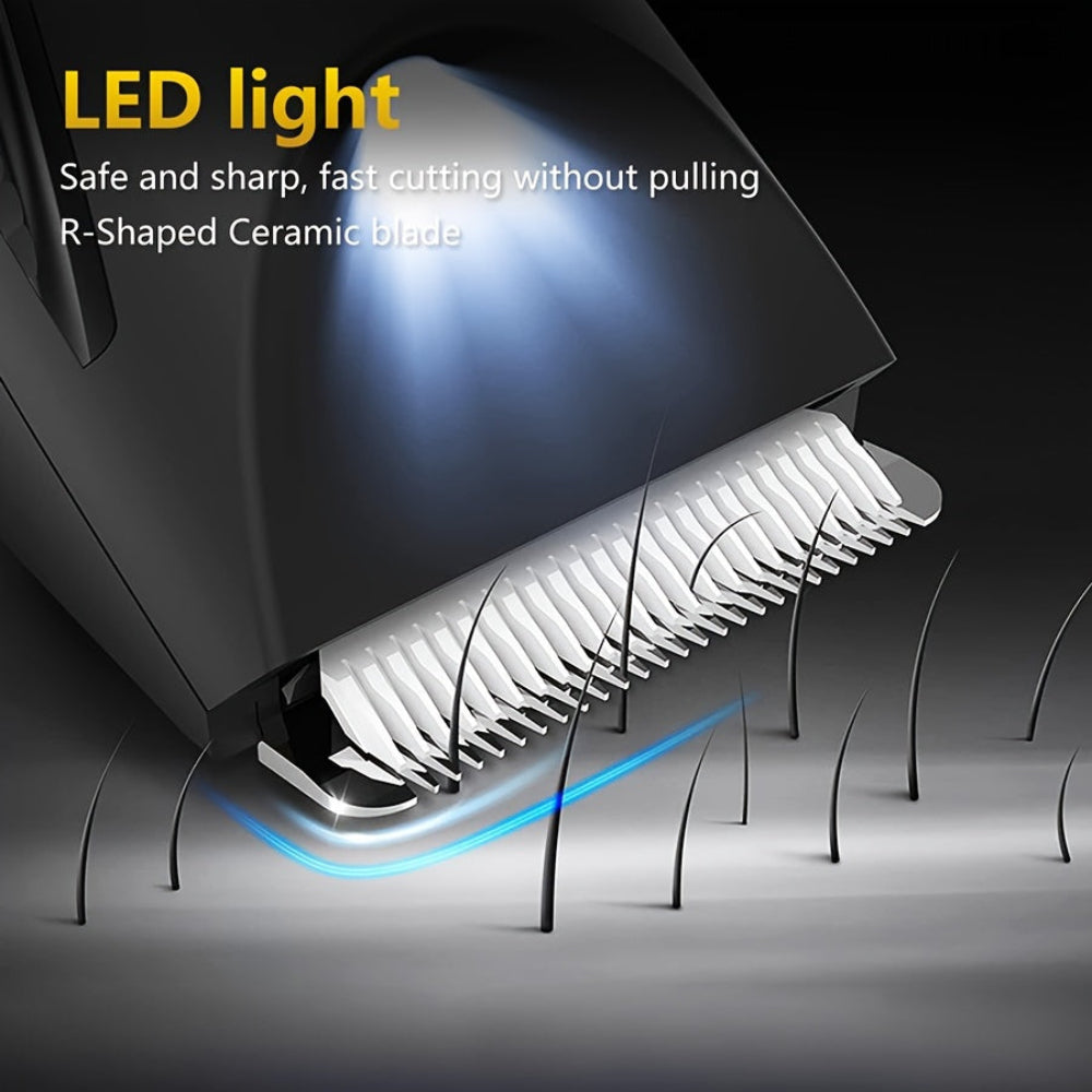 Body Hair Trimmer Men Rechargeable Grooming Kit USB Charging