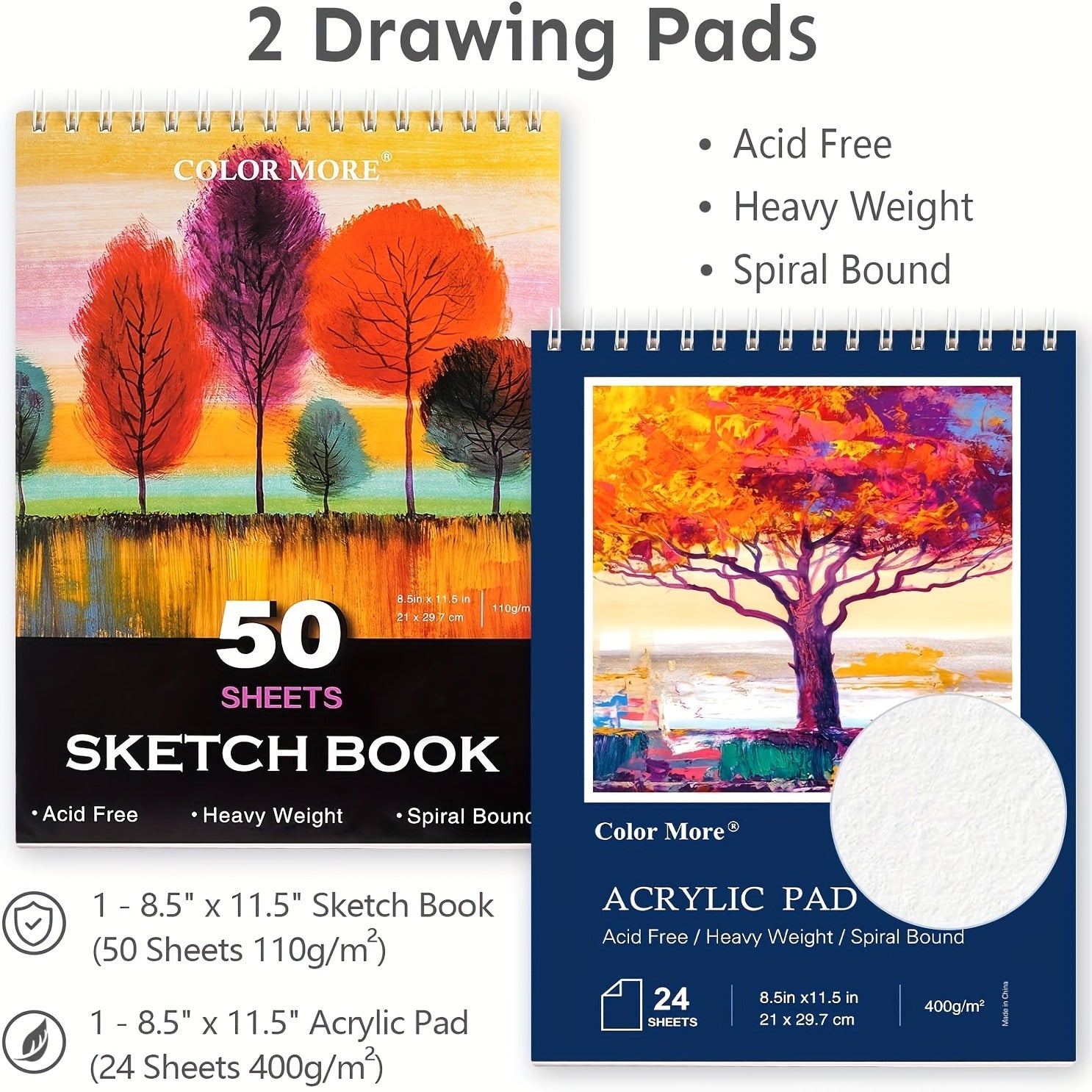 Art Supplies Gift Set Wooden Painting Kit for Kids and Adults
