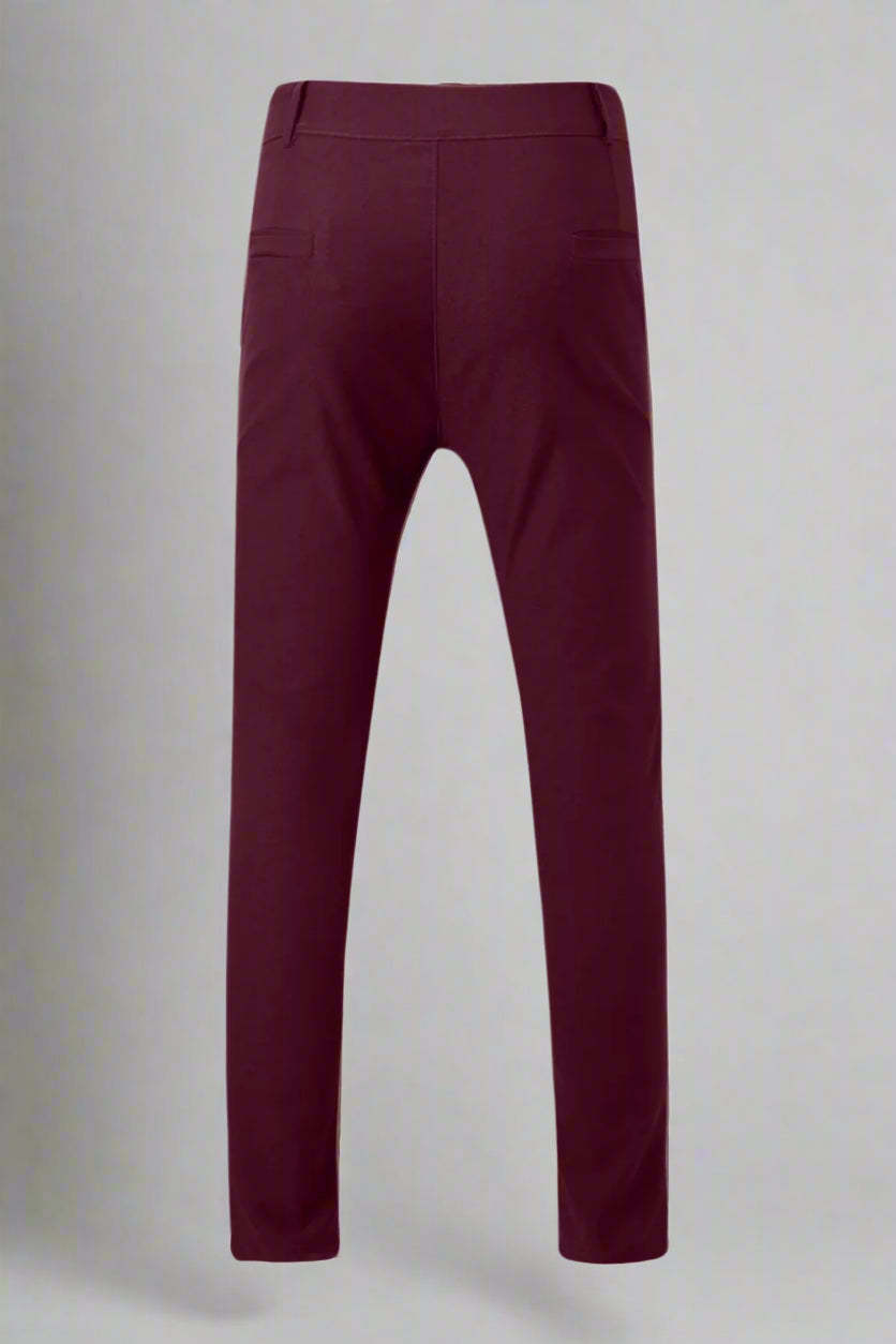 Men’s Slim Fit Trousers | Cropped Tailored Pants