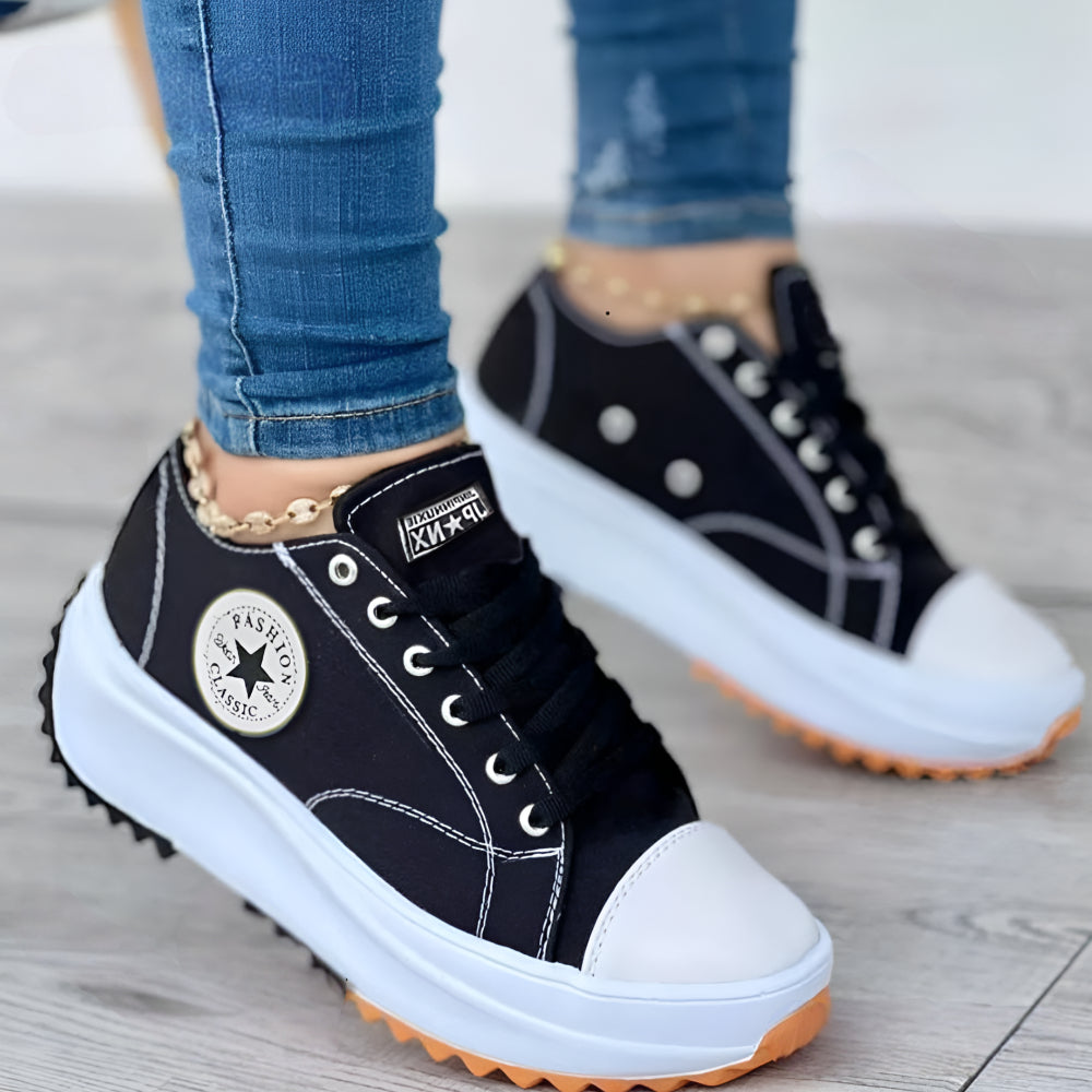 Women Platform Sneakers - Casual Shoes