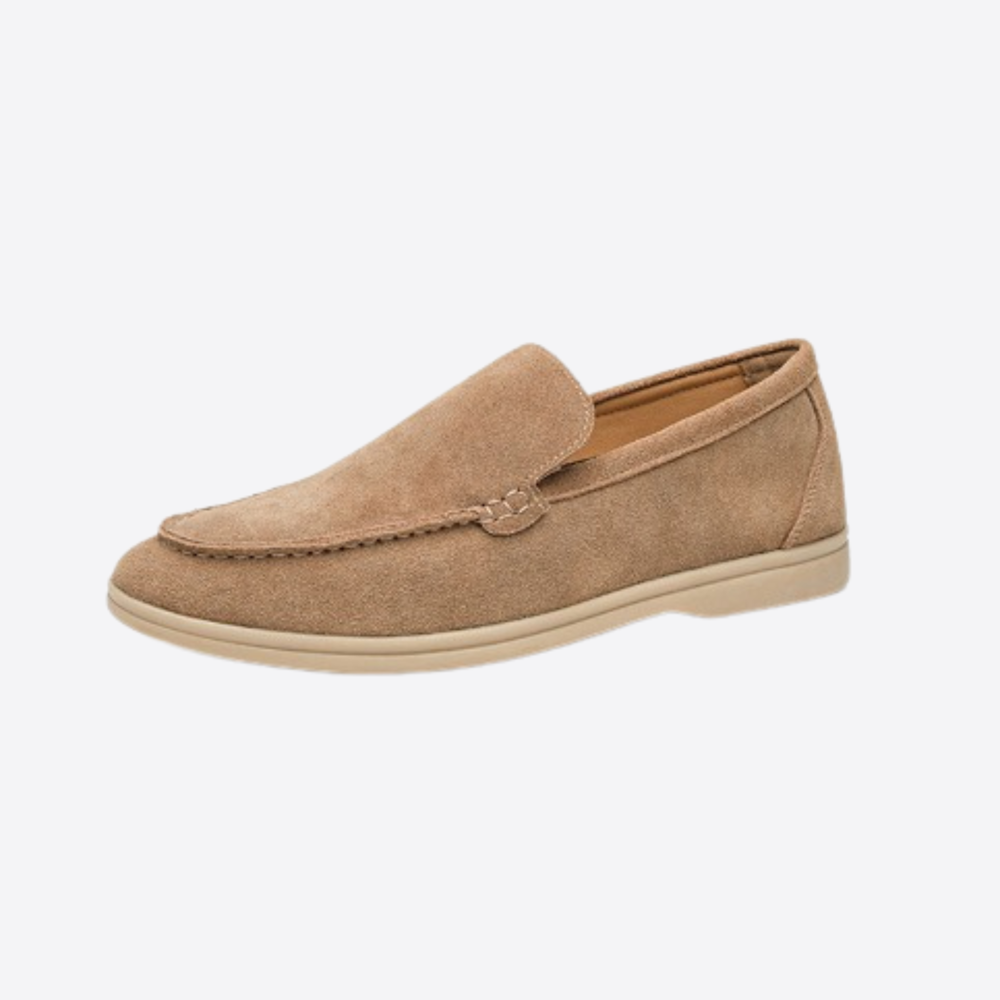 Men's Barefoot Suede Loafers | Lightweight Slip-On Shoes