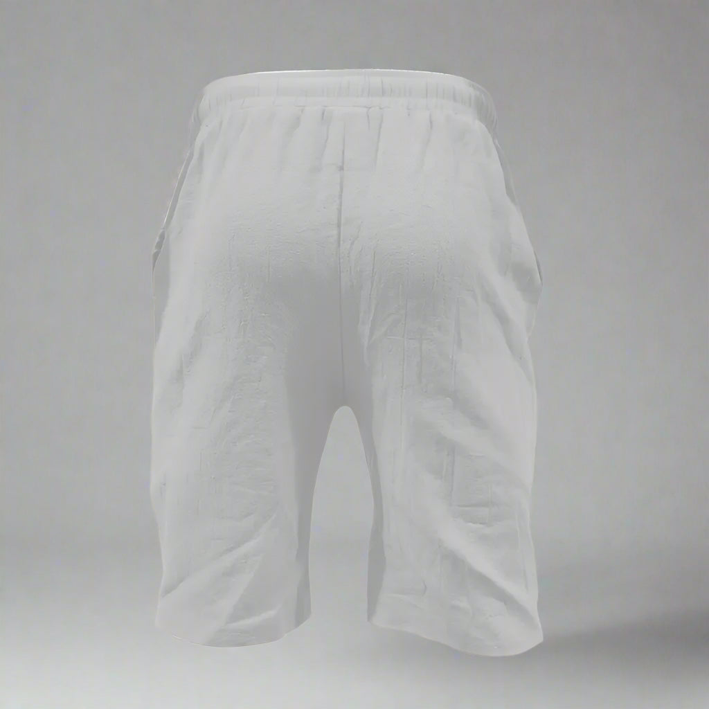 Men’s Casual Linen Shorts | Lightweight Elastic Waist