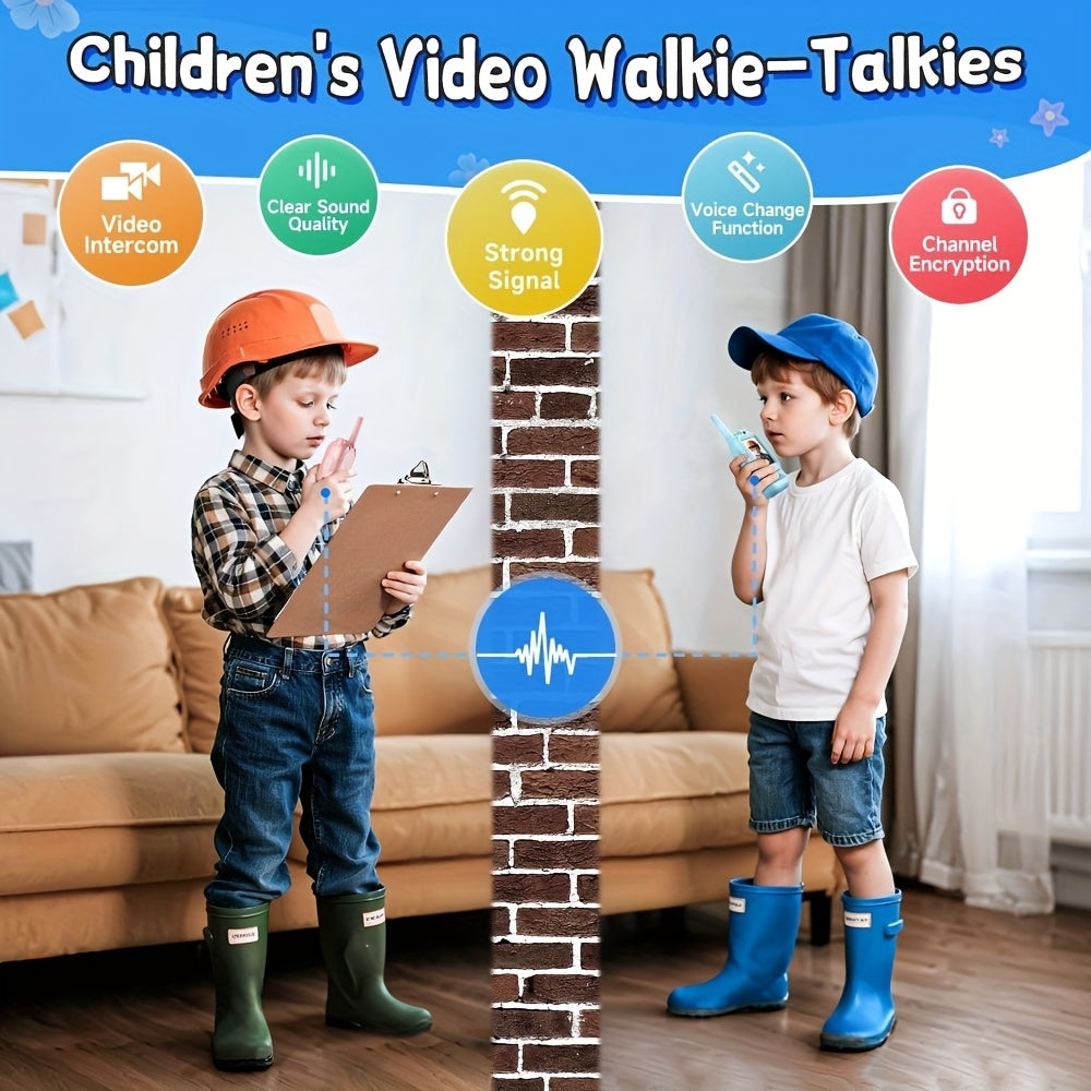 Kids Walkie Talkie Gift Camera Video Call Toy for Children