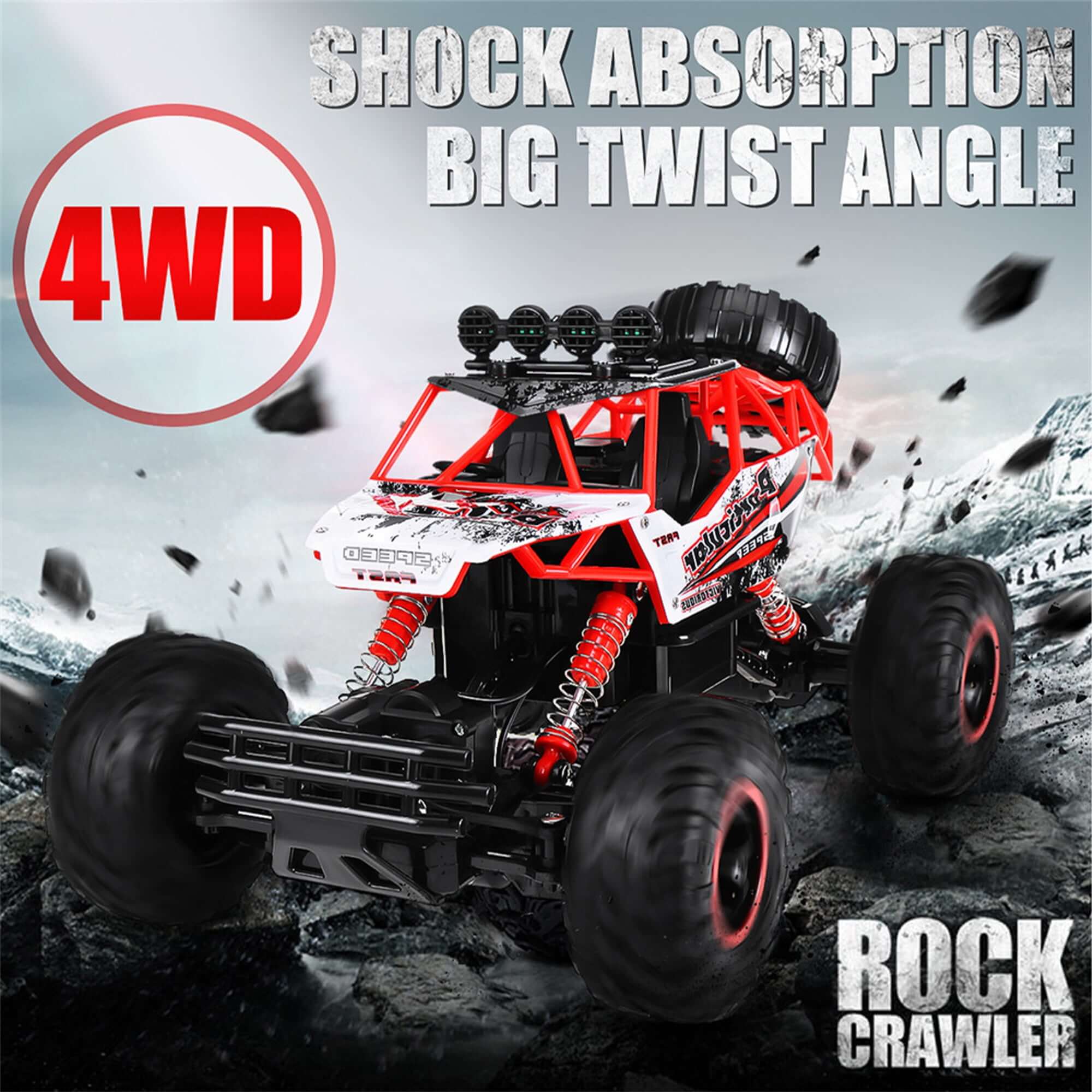 4WD Remote Control Monster Truck Off-Road Climbing Vehicle 6