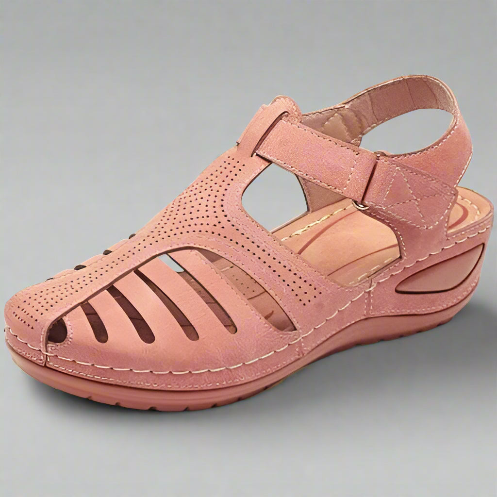 Women’s Comfortable Closed Toe Sandals | Orthopedic Walking Support