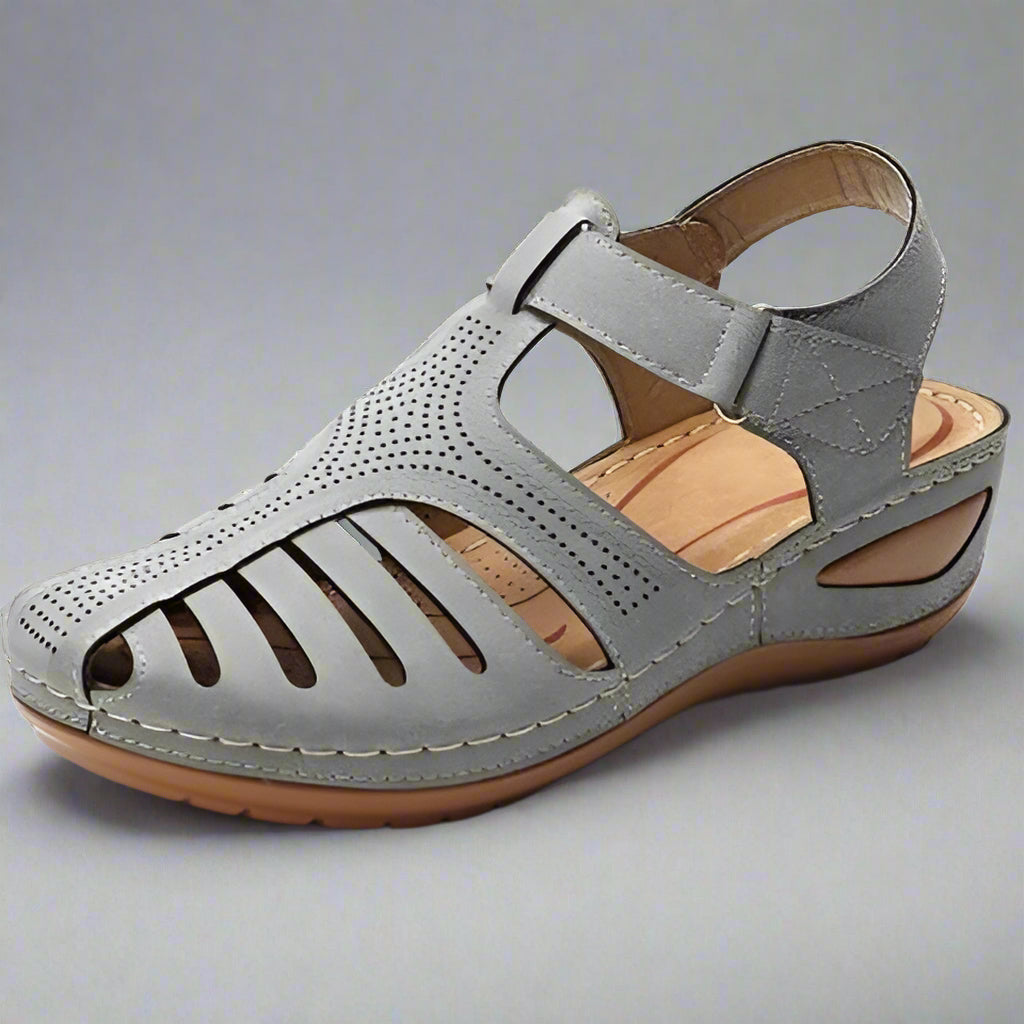 Women’s Comfortable Closed Toe Sandals | Orthopedic Walking Support