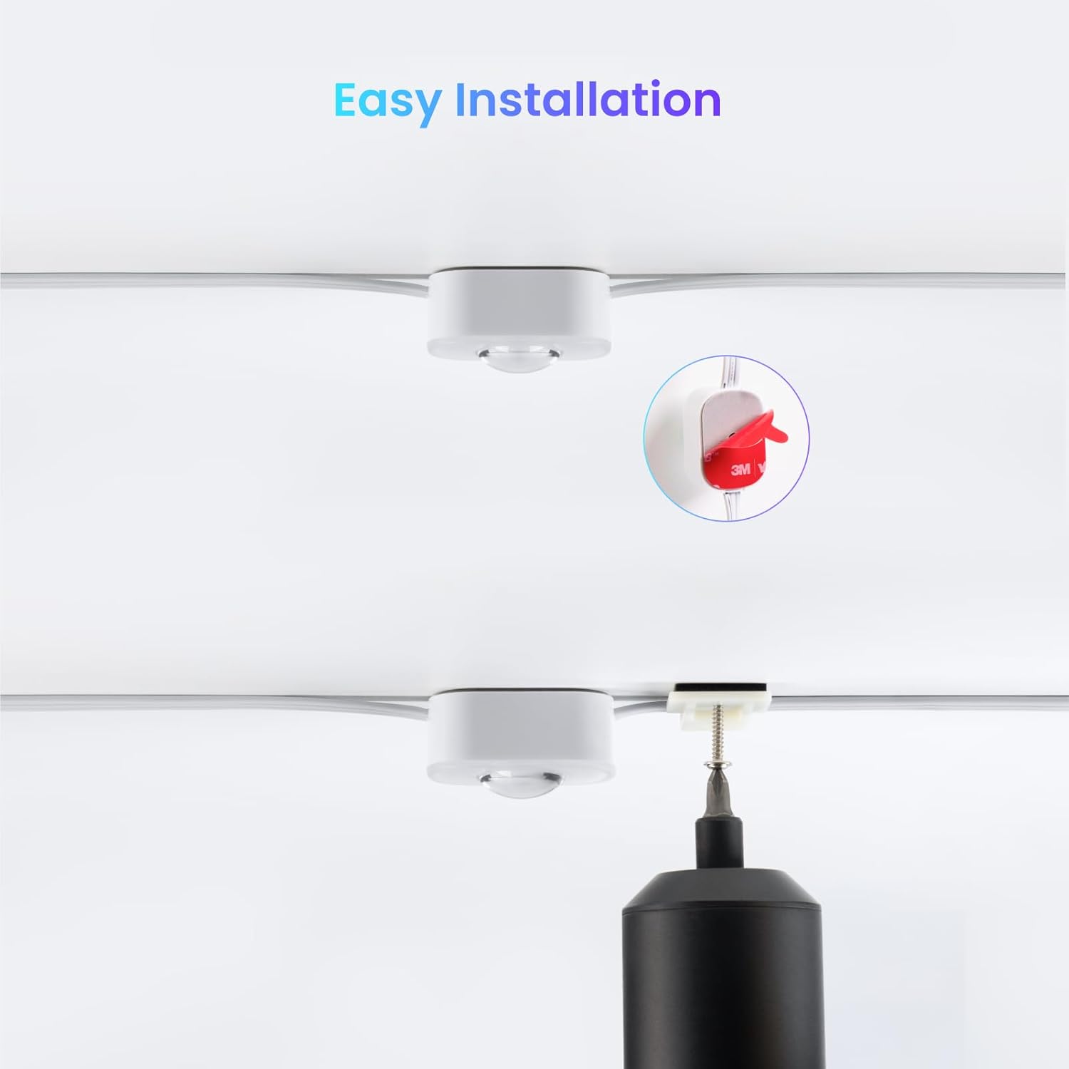 Light RGB LED Smart Outdoor Permanent House Eaves Strip Lights