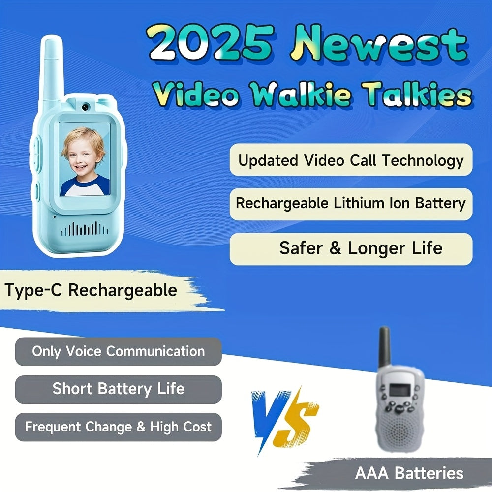 Kids Walkie Talkie Gift Camera Video Call Toy for Children