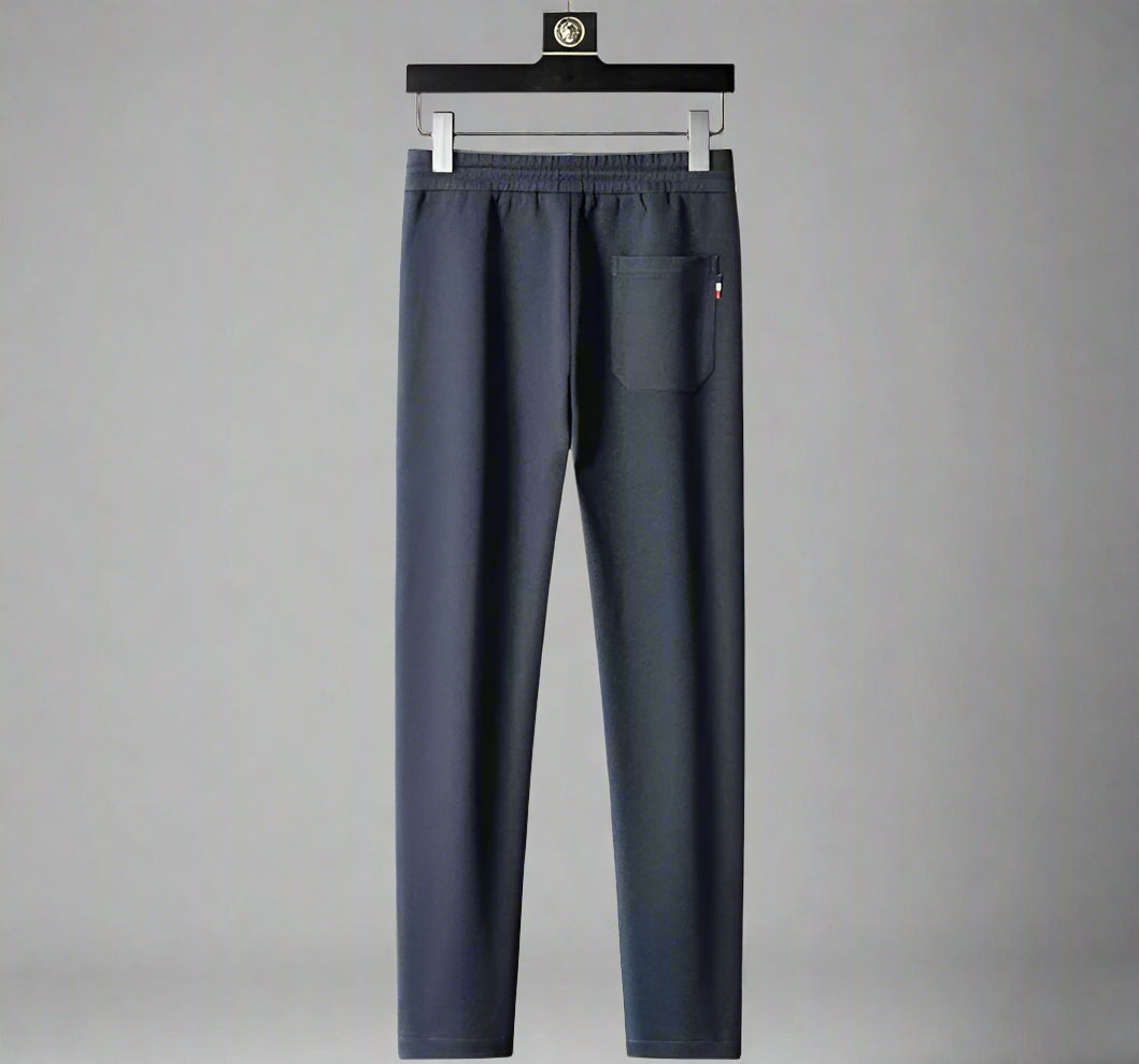 Men's Slim Fit Tracksuit Shirt Set | Zip Jacket Jogger Pants