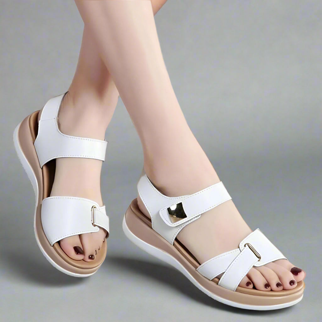 Women’s Comfortable Velcro Sandals | Arch Support Walking