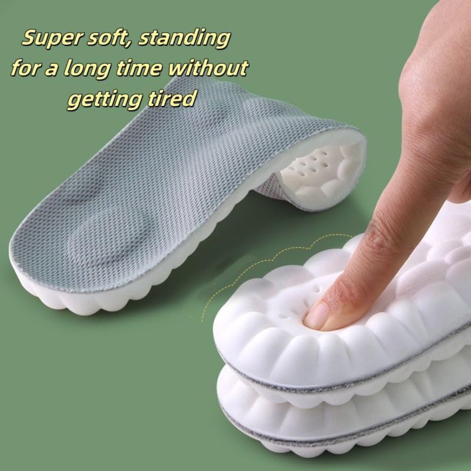 Shoe Insoles Arch Support Orthopedic Memory Foam Cushion Pads