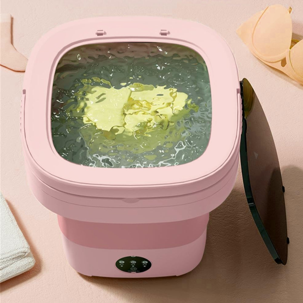 Portable Washing Machine Folding Mini Washer Travel Small Spaces