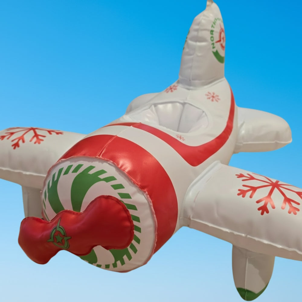 Elf Kit 24 Christmas Inflatable Airplane Light Decoration Indoor Outdoor