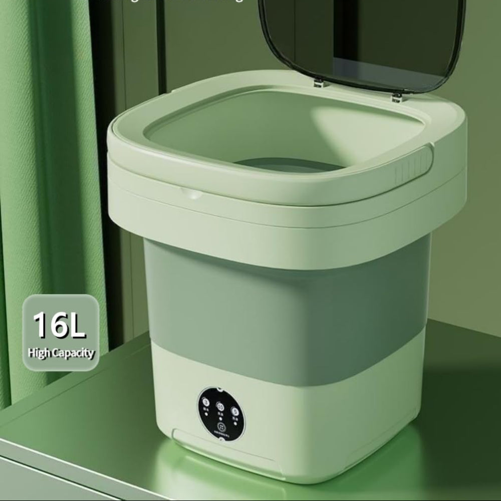 Portable Washing Machine Folding Mini Washer Travel Small Spaces
