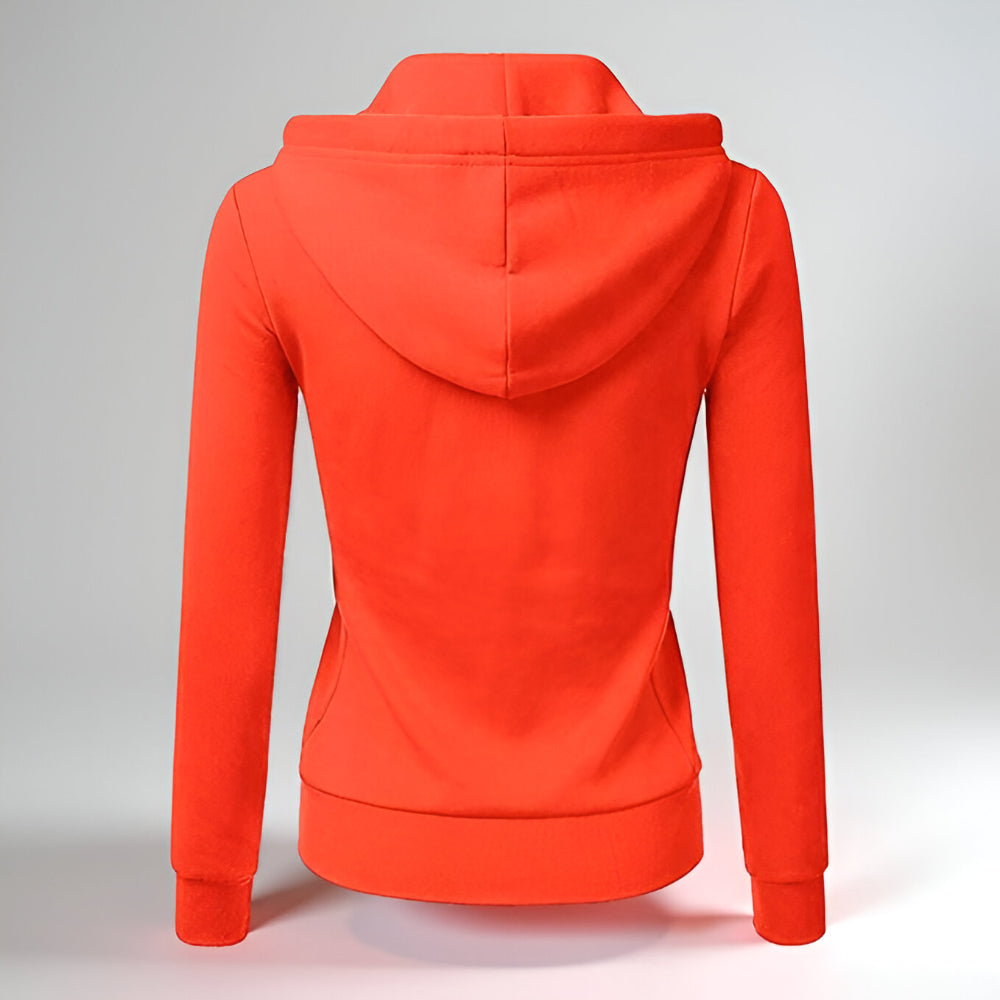 Women Lightweight Jacket - Zip Up Hoodie