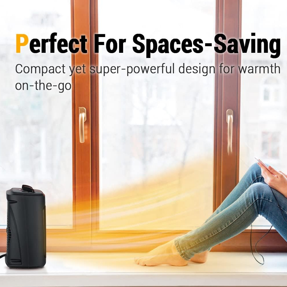 Space Heater Ceramic Portable Fast Heating Energy Efficient