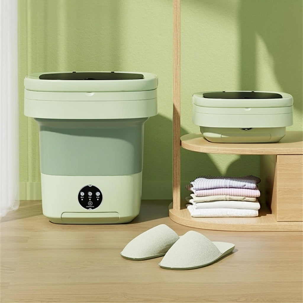 Portable Washing Machine Folding Mini Washer Travel Small Spaces