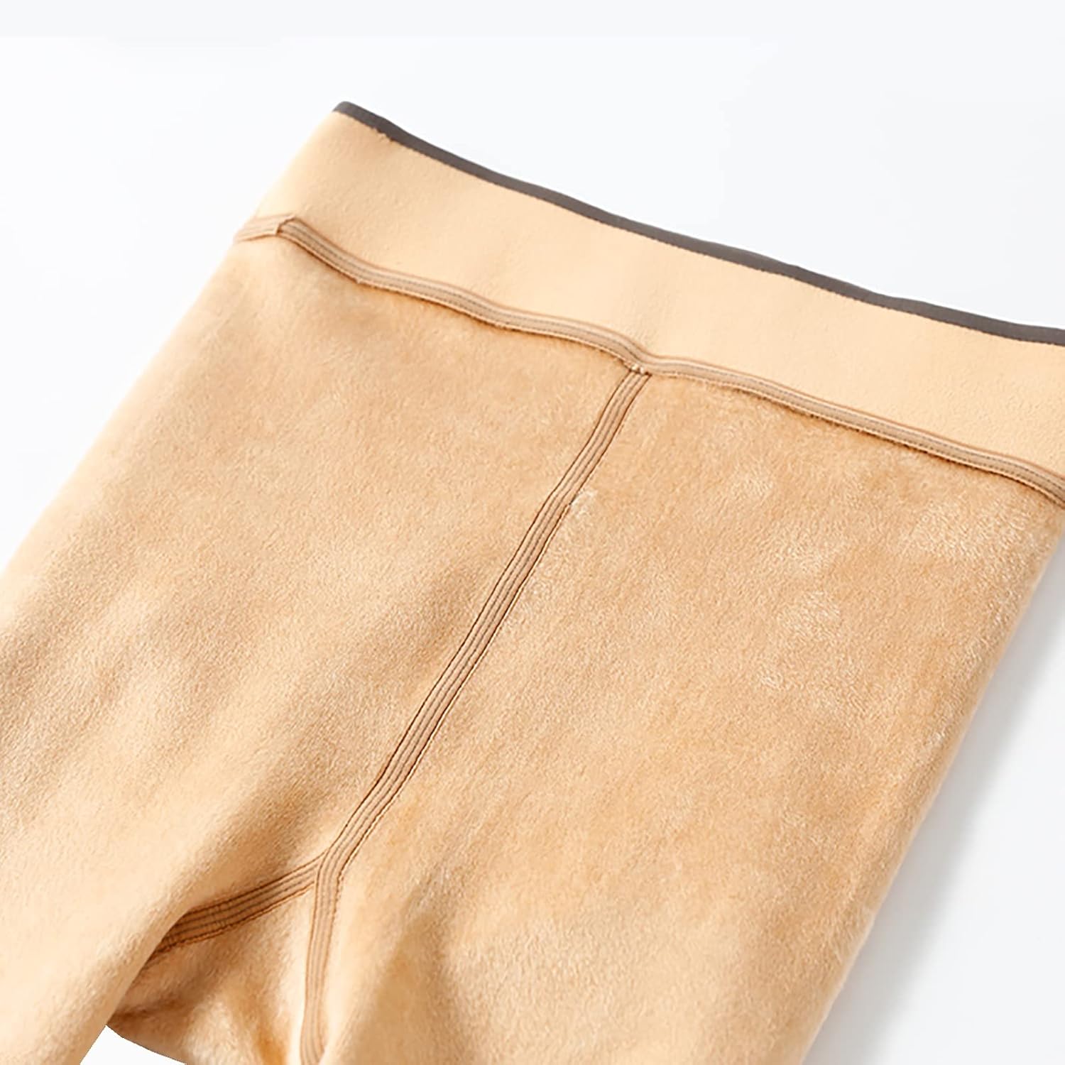 Thermal Fleece Lined Tights High Waisted Opaque Thigh Pantyhose