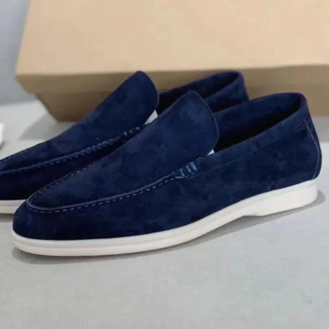 Men’s Barefoot Suede Loafers Shoes | Casual Lightweight Fit