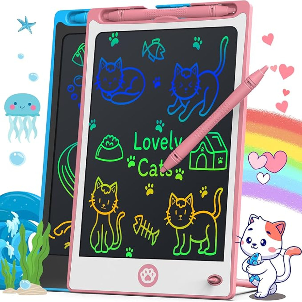 Drawing Tablet Kids LCD Doodle Board 8.8 Inch Whale Toy