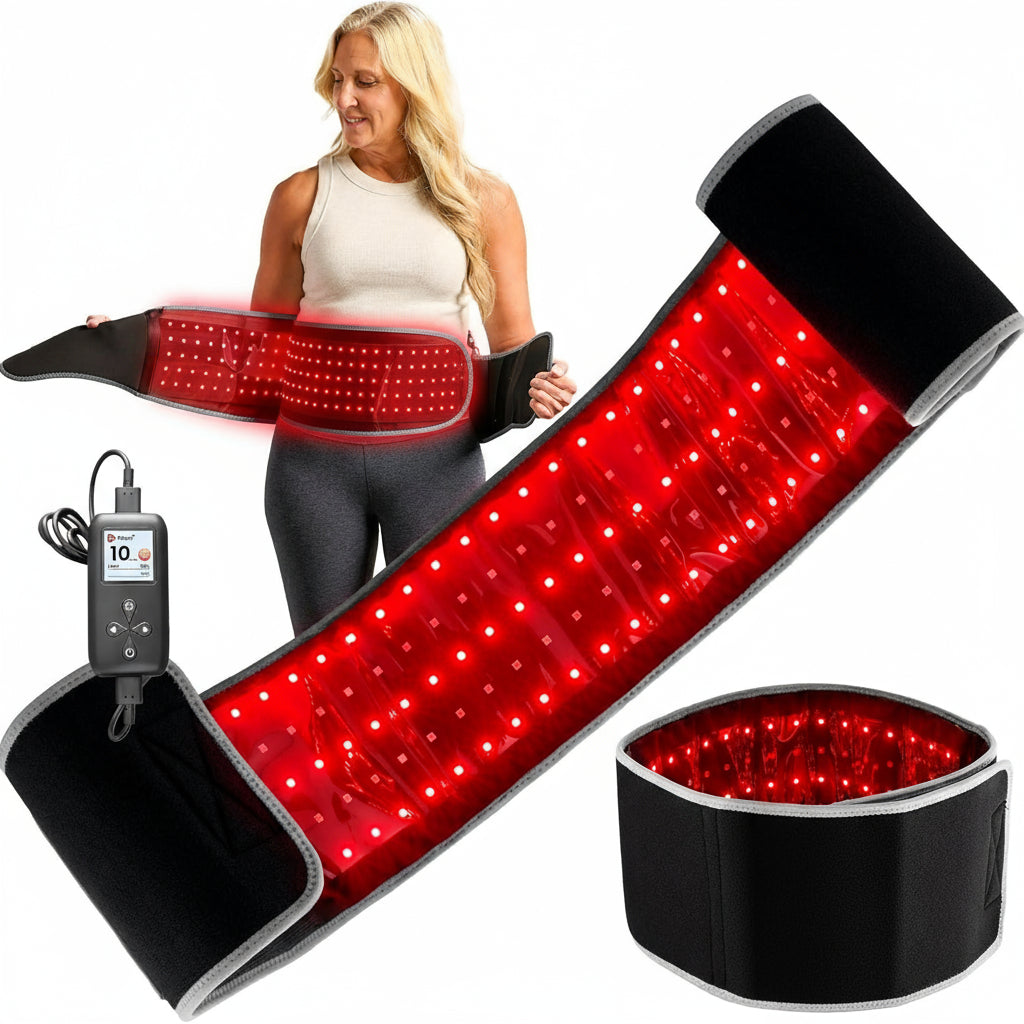 Heated Belt Red Light Therapy Infrared Relief Recovery