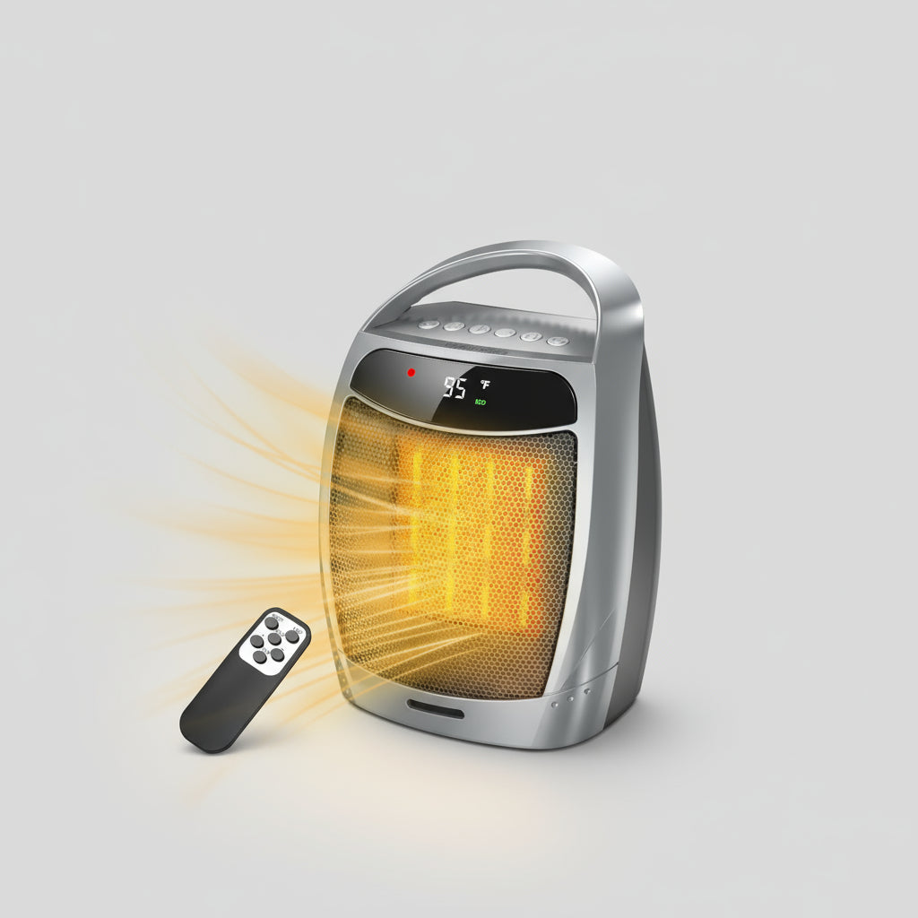 Space Heater Portable 1500W Adjustable Thermostat Quiet