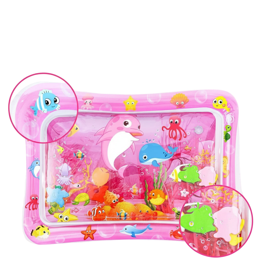 Baby Play Mat Water Tummy Time Pad Sensory Activity Floor Toy