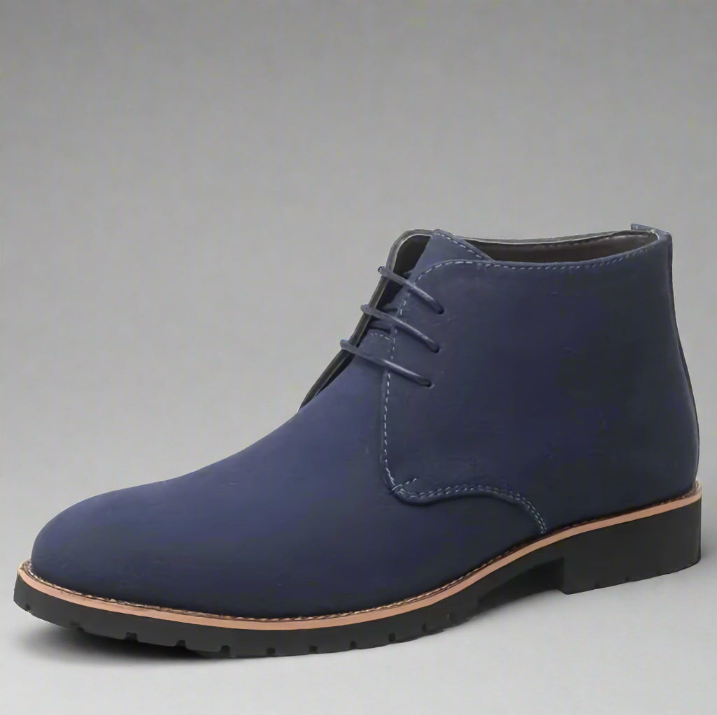 Men’s Ankle Suede Boots | Casual Work Shoes
