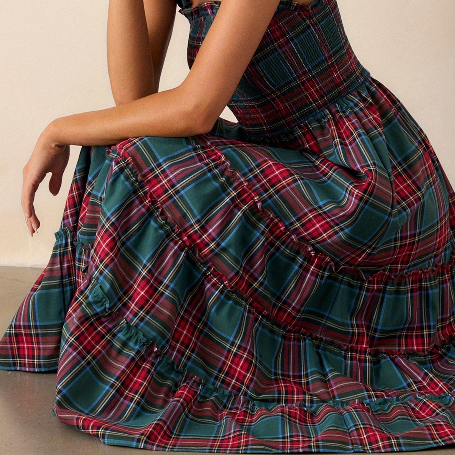 Women's Floral Boho Dress Casual Beach Maxi