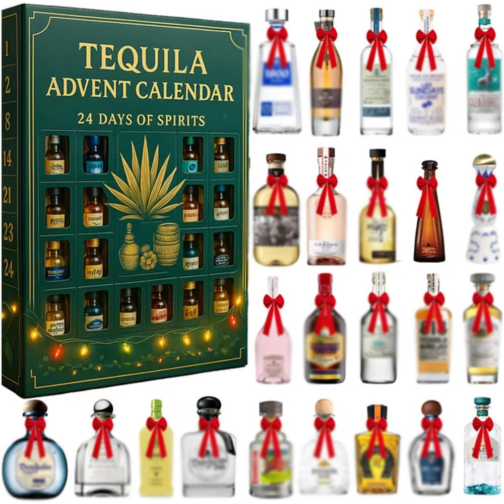 Advent Calendar Spirits Sampler Festive Mini Bottle Holiday Set