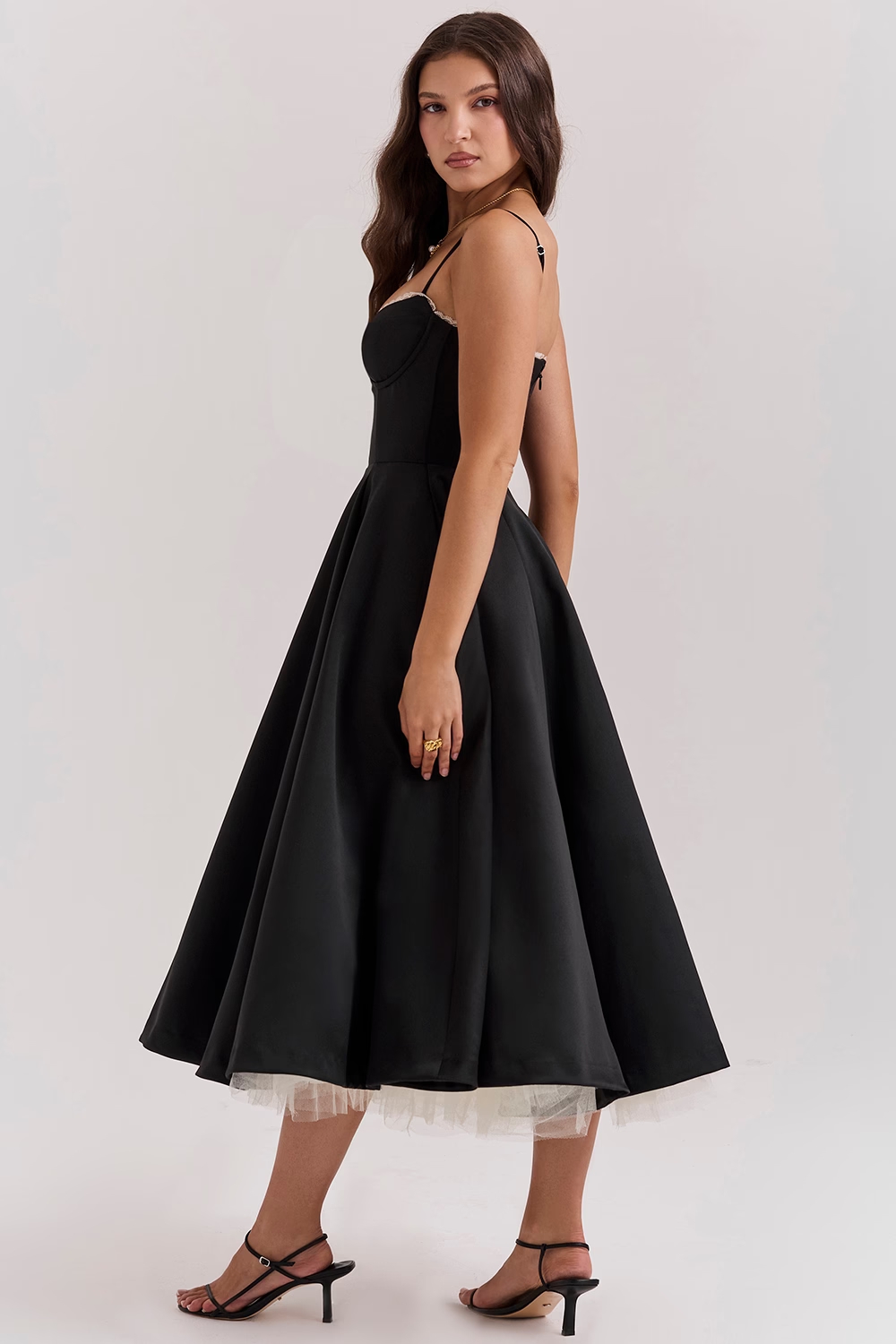 Women's Elegant Strapless Summer Dress | Casual Midi