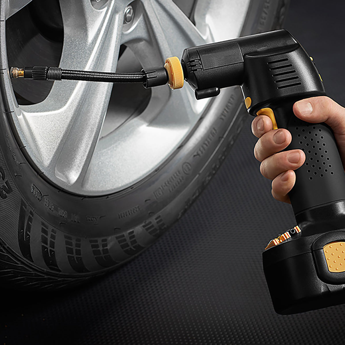 Air Compressor Portable Tire Inflator Rechargeable Cordless Design 5