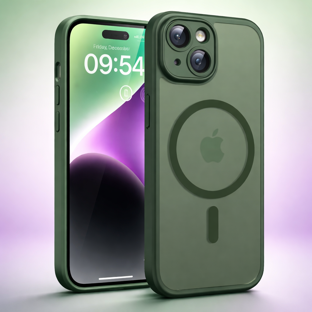 Phone Case Magnetic Slim Shockproof Protective Cover