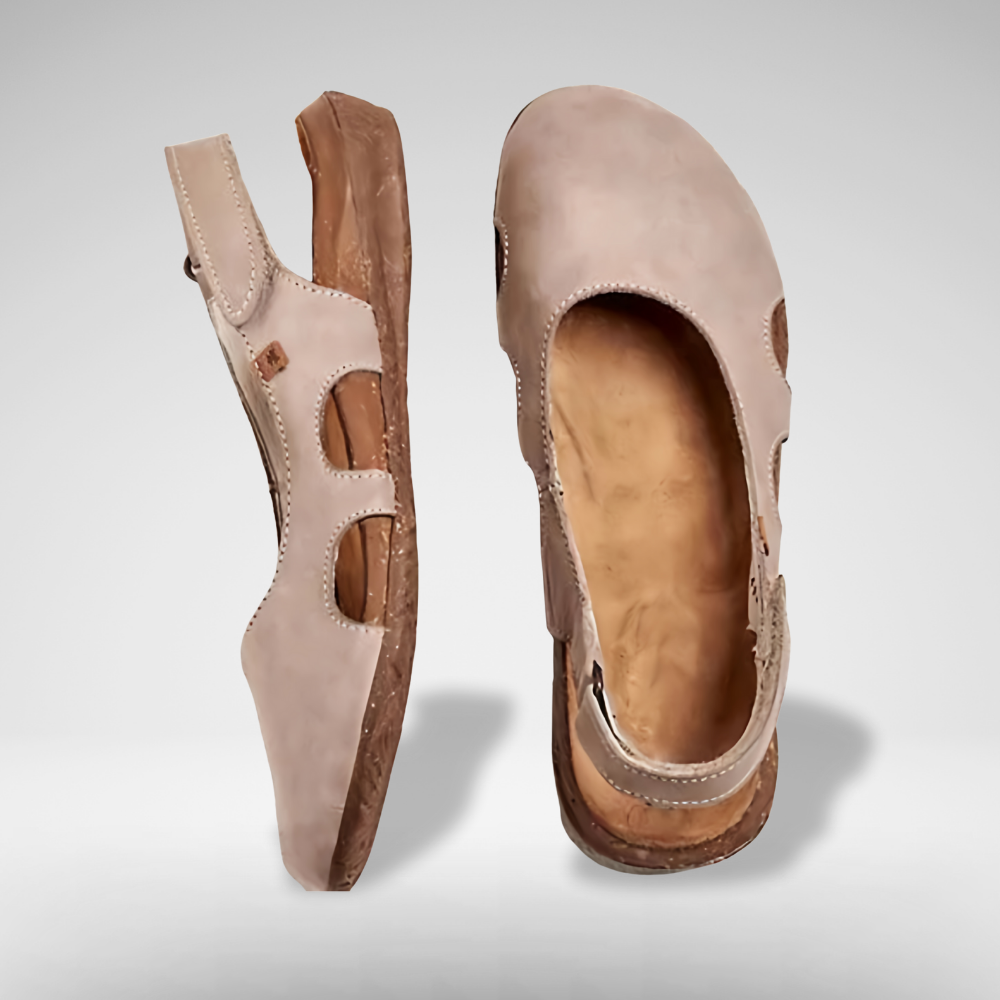 Women’s Arch Support Slingback Sandals | Work Comfort Flats