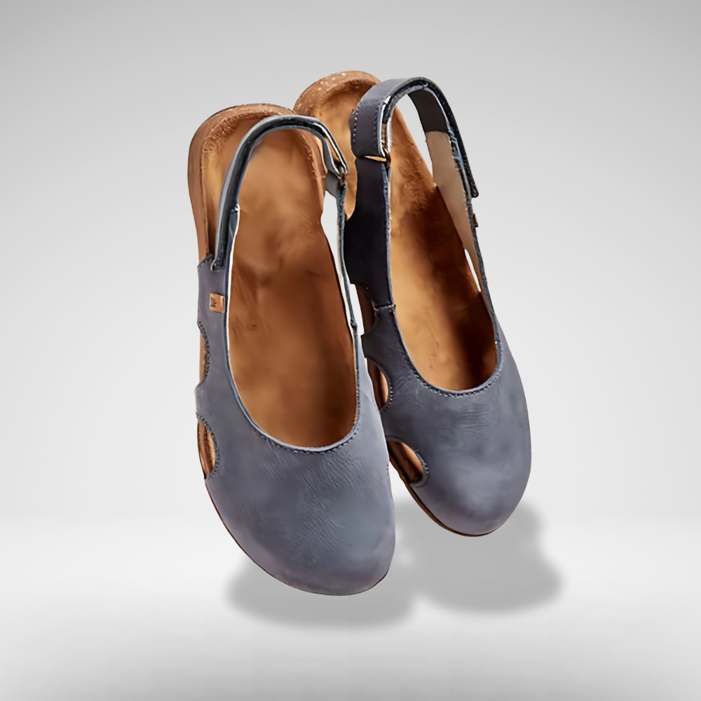Women’s Arch Support Slingback Sandals | Work Comfort Flats