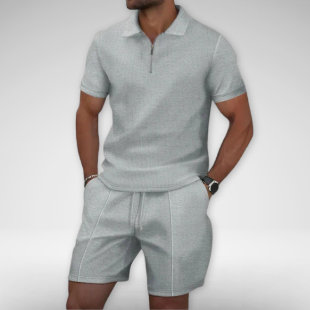 Men’s Two Piece Summer Set | Shorts and Shirt Casual