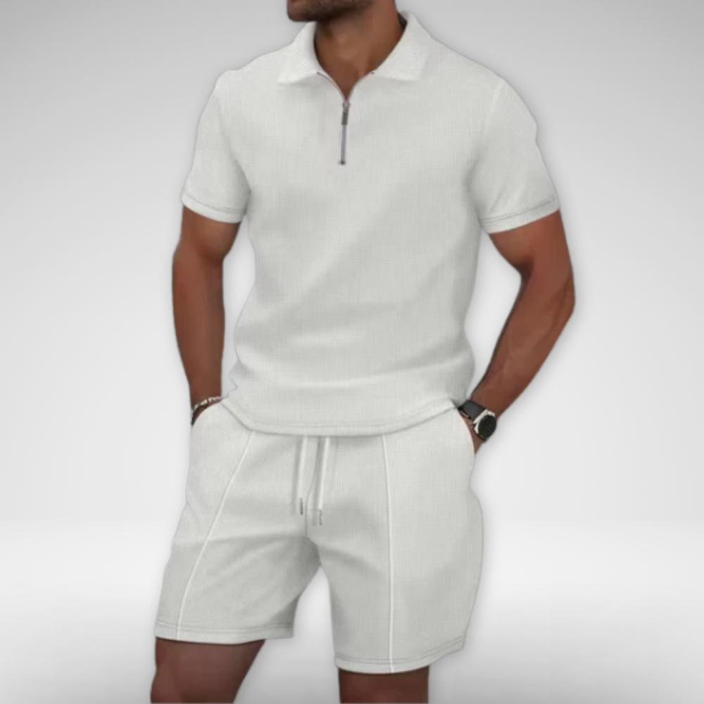 Men’s Two Piece Summer Set | Shorts and Shirt Casual